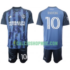 Los Angeles Galaxy Pavon 10 Bambino Maglia Trasferta 2020/2021 Manica Corta (+ Pantaloncini)